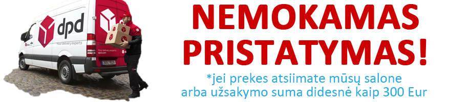 Nemokamas pristatymas